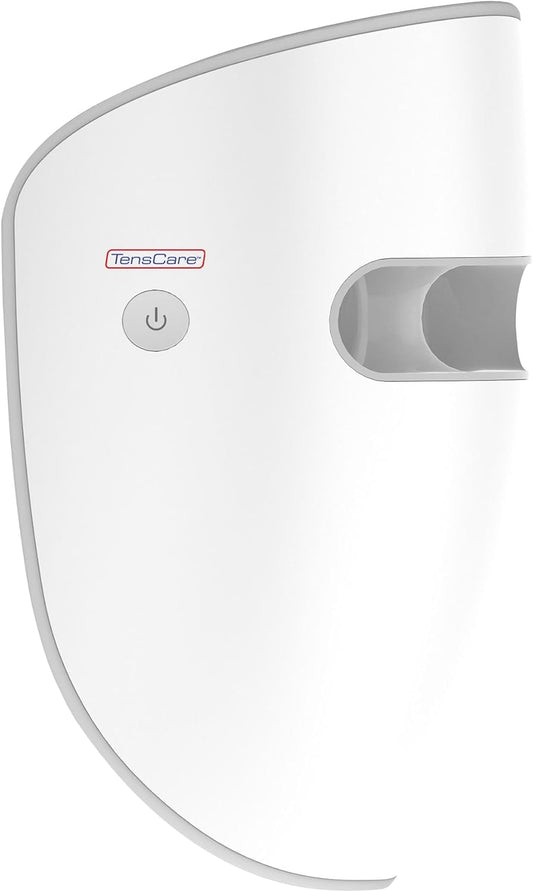 Glomask - Masque Facial À LED - Rajeunissement De La Peau, Réduction Des Rides, Contrôle De L'Acné, Luminothérapie Rouge, Bleue Et Infrarouge Proche - Traitement Facial Anti-Âge Validé